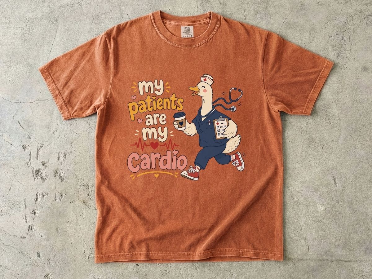 My Patients Are My Cardio Shirt | Funny Nurse Gift Tee