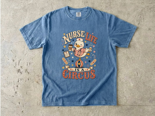 Nurse Life Is A Circus Shirt | Funny Retro Nurse Gift