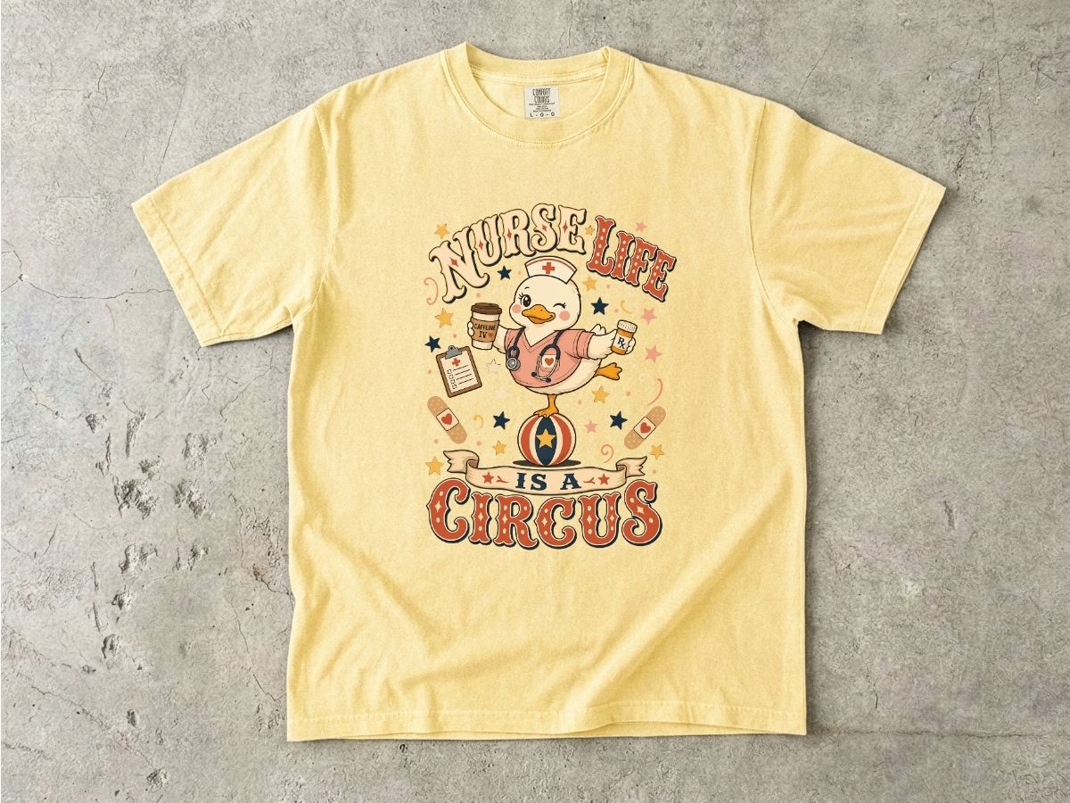 Nurse Life Is A Circus Shirt | Funny Retro Nurse Gift