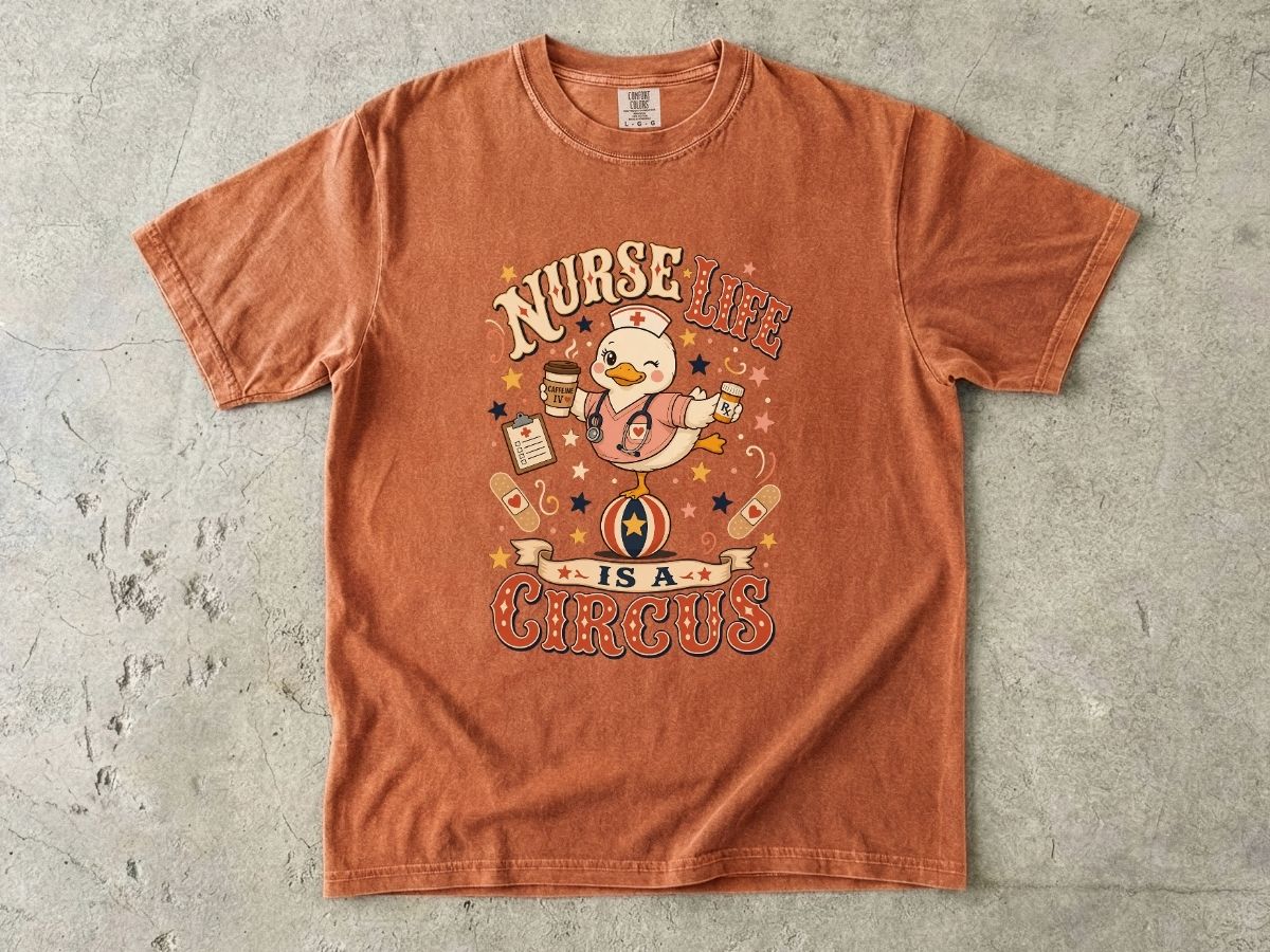 Nurse Life Is A Circus Shirt | Funny Retro Nurse Gift