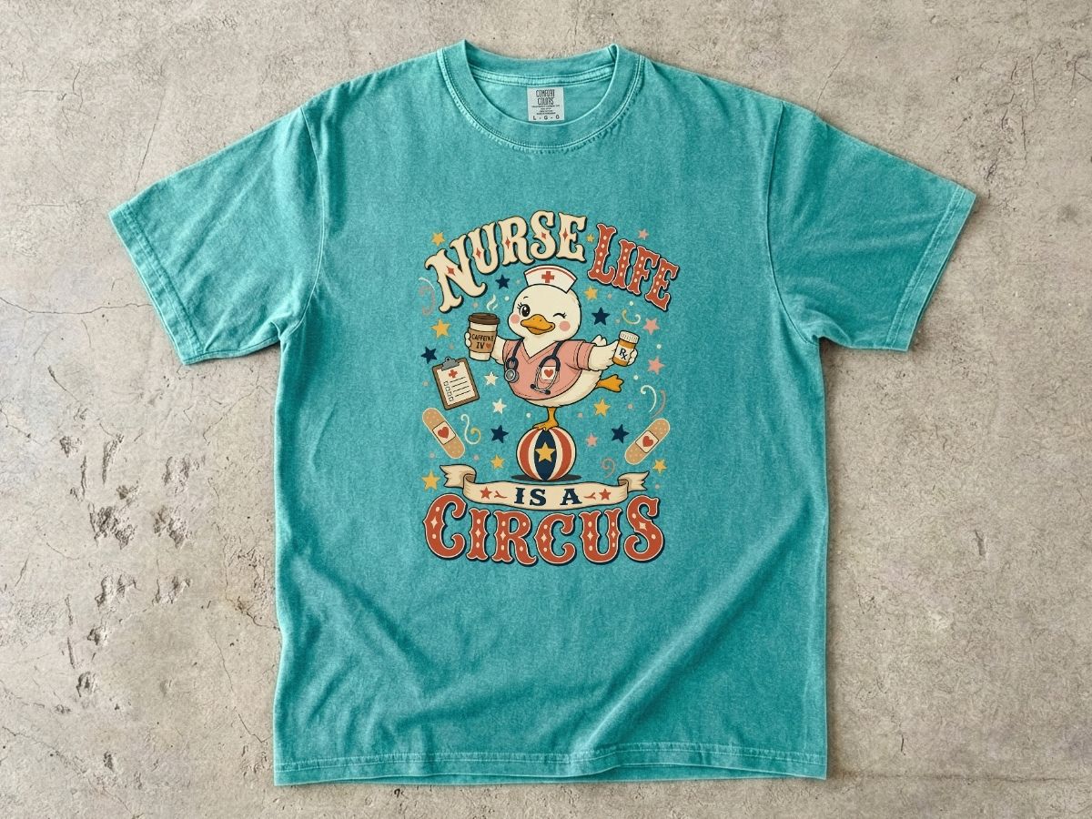 Nurse Life Is A Circus Shirt | Funny Retro Nurse Gift