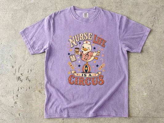 Nurse Life Is A Circus Shirt | Funny Retro Nurse Gift
