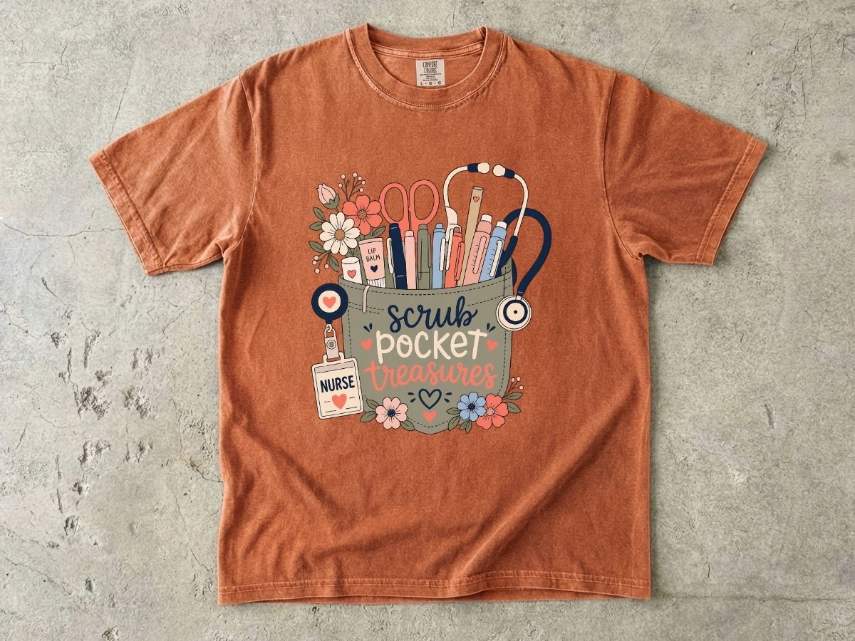 Scrub Pocket Essentials Shirt | Nurse Essentials Gift Tee