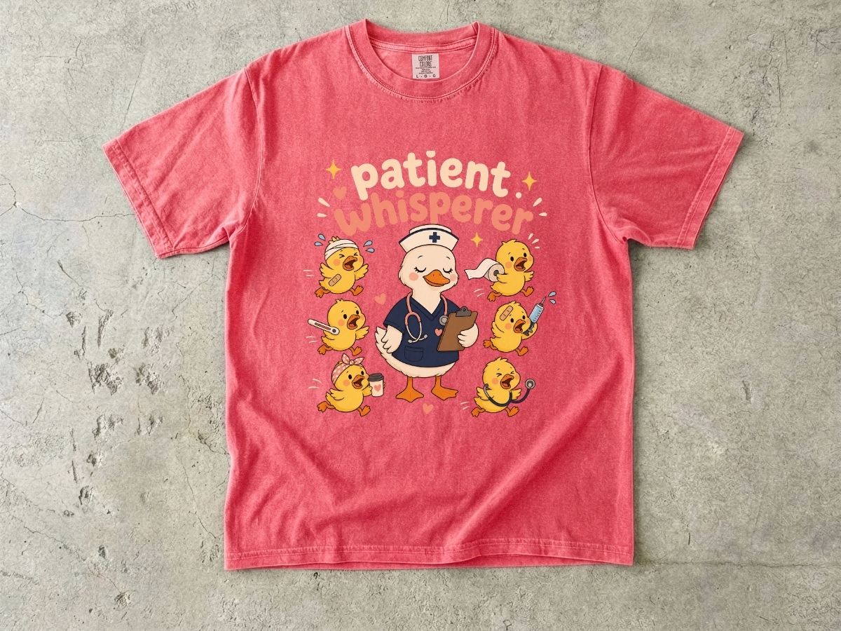 Patient Whisperer Nurse Shirt | Funny Duck RN Tee