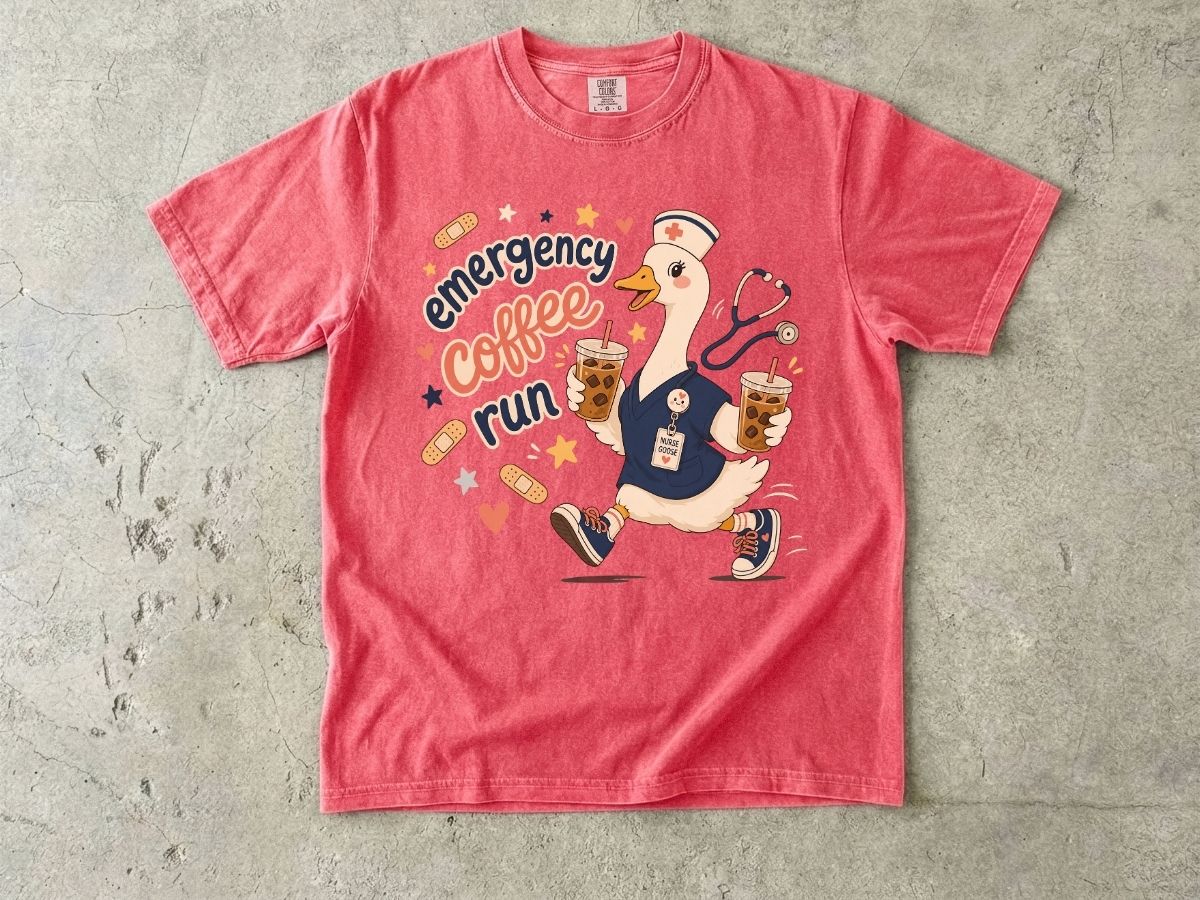 Emergency Coffee Run Nurse T-Shirt