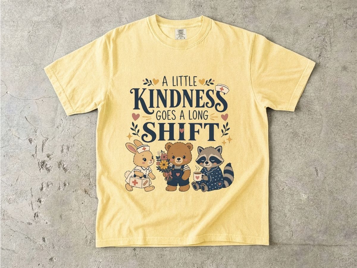 A Little Kindness Goes a Long Shift Nurse Shirt | Cute RN Tee