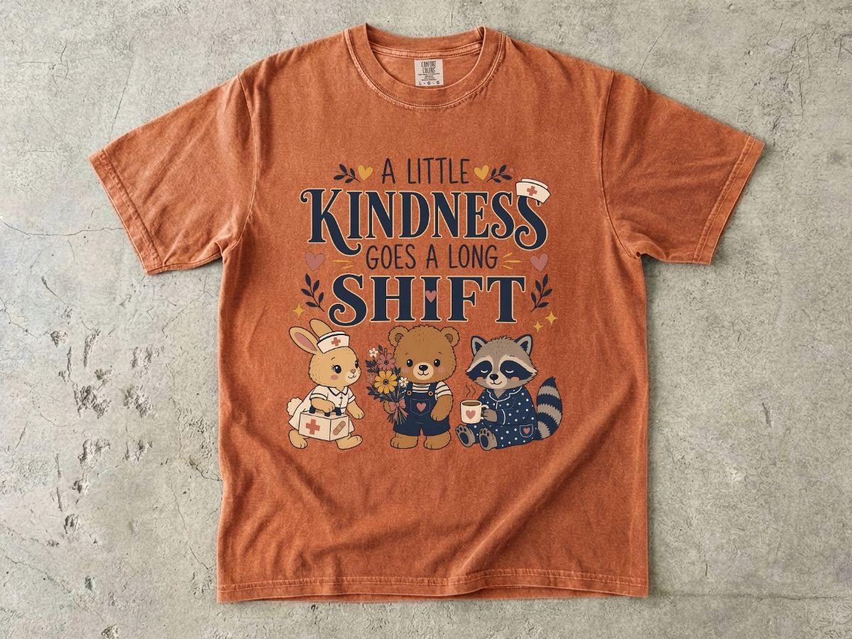 A Little Kindness Goes a Long Shift Nurse Shirt | Cute RN Tee