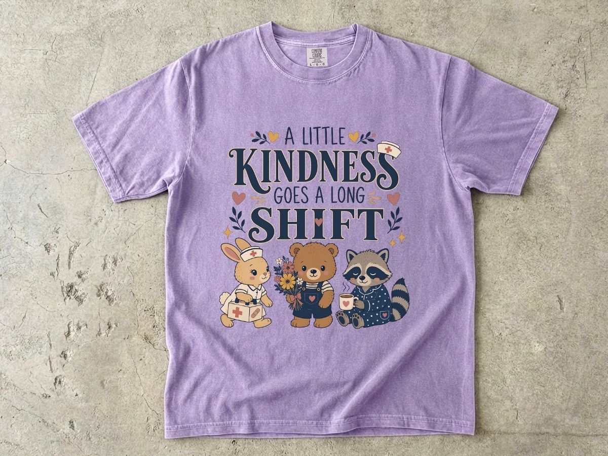 A Little Kindness Goes a Long Shift Nurse Shirt | Cute RN Tee