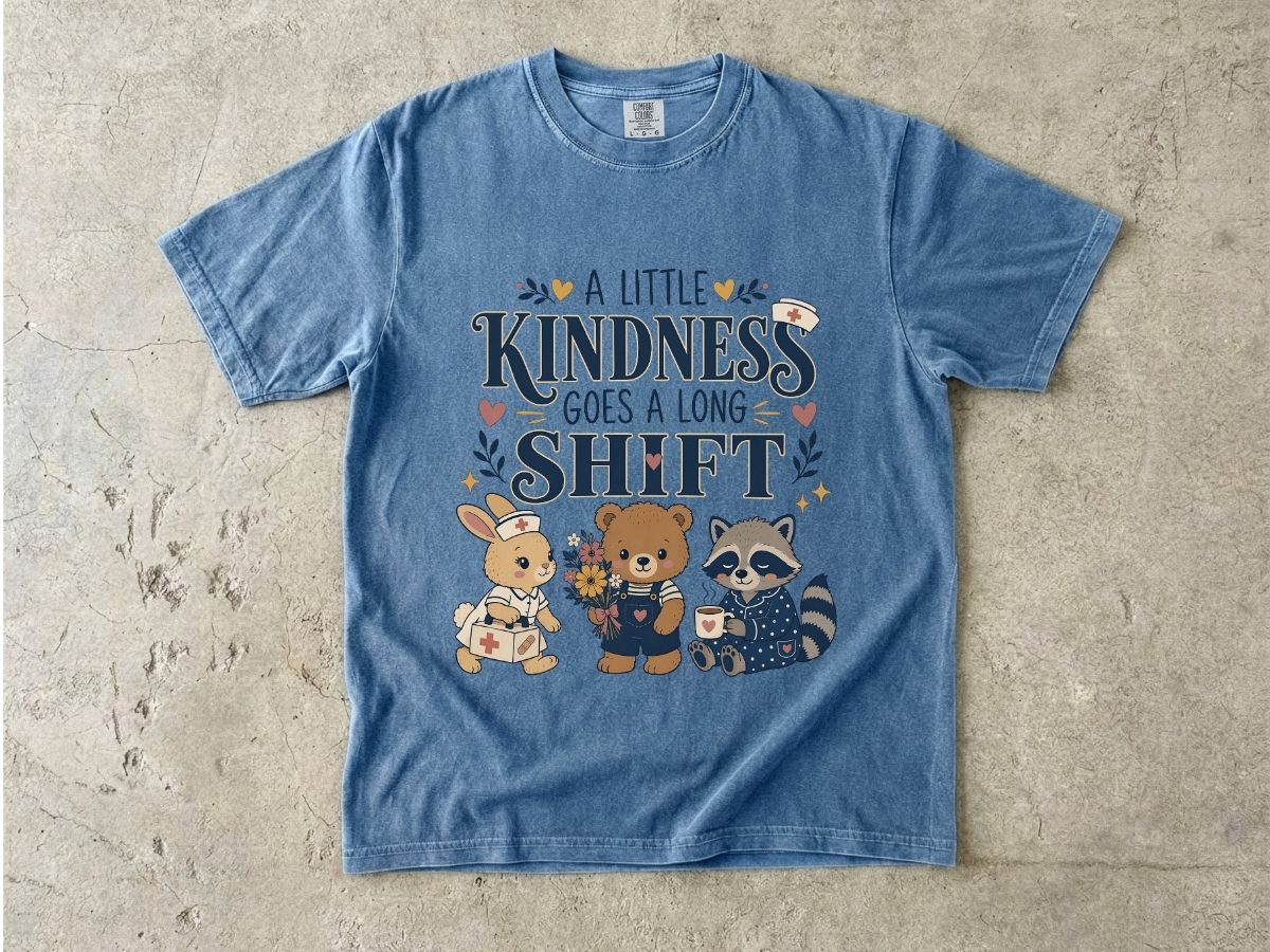 A Little Kindness Goes a Long Shift Nurse Shirt | Cute RN Tee