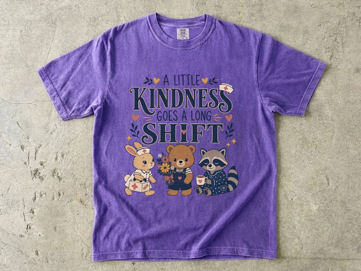 A Little Kindness Goes a Long Shift Nurse Shirt | Cute RN Tee