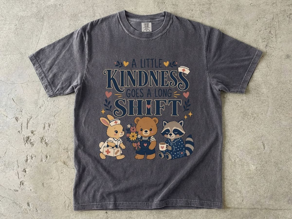 A Little Kindness Goes a Long Shift Nurse Shirt | Cute RN Tee
