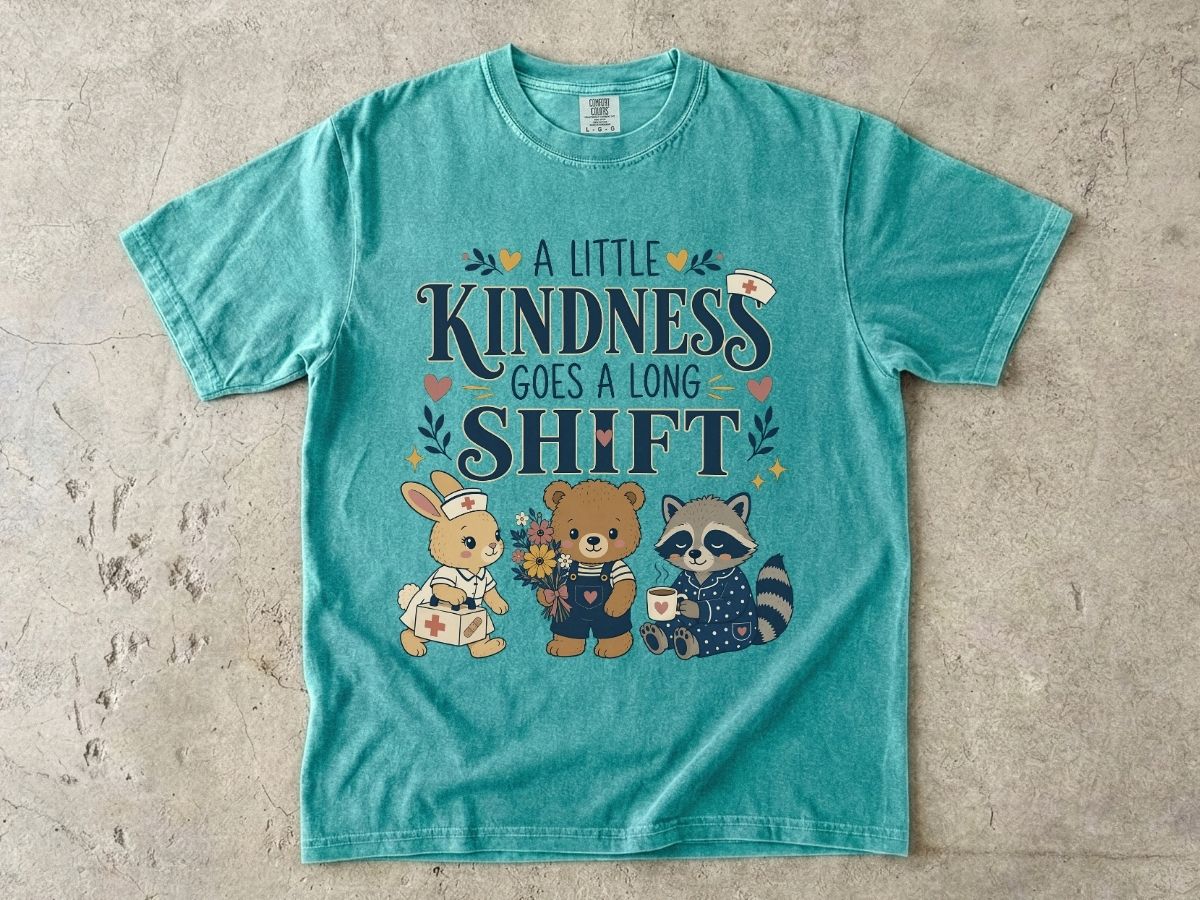 A Little Kindness Goes a Long Shift Nurse Shirt | Cute RN Tee