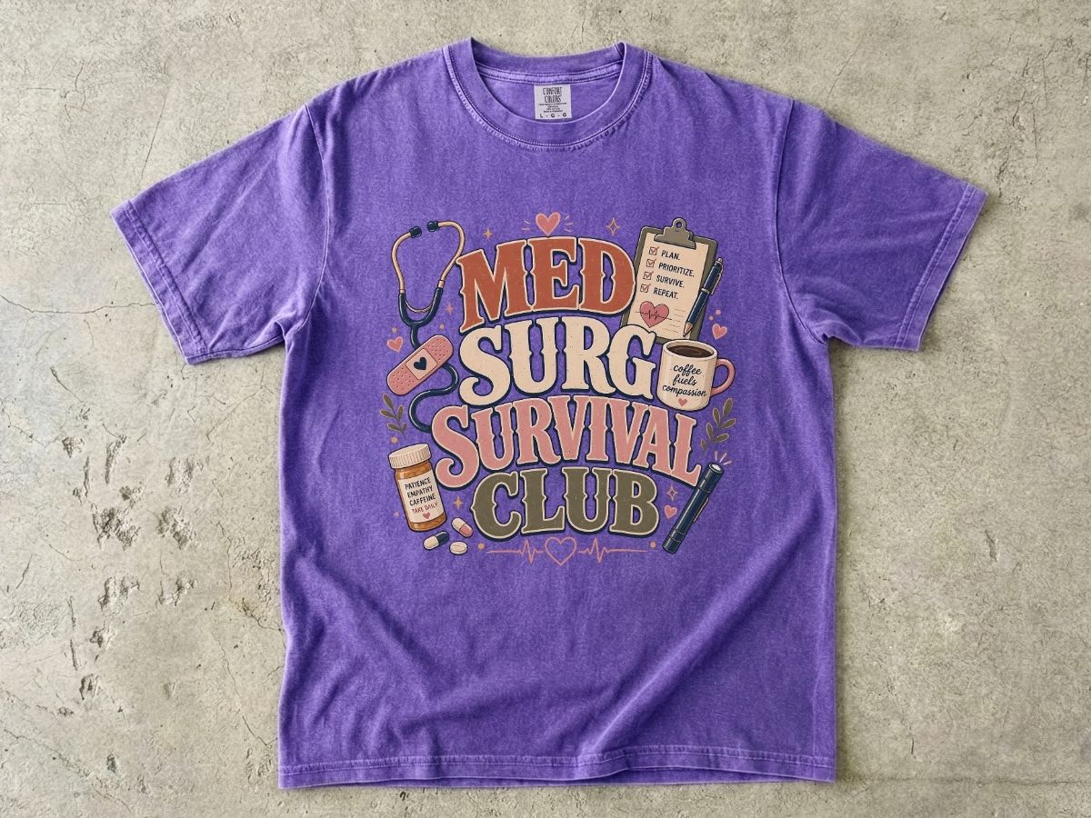 Med Surg Survival Club T-Shirt — Funny Medical Nurse & EMT Gift