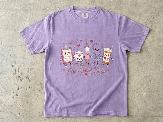 The Care Crew T-Shirt — Cute Medical Staff Nurse Gift
