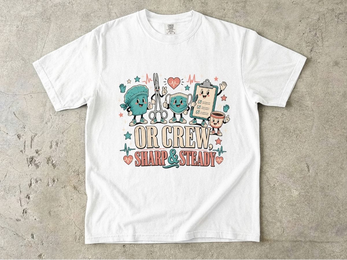 OR Crew Nurse Shirt | Operating Room & Surgical RN Tee