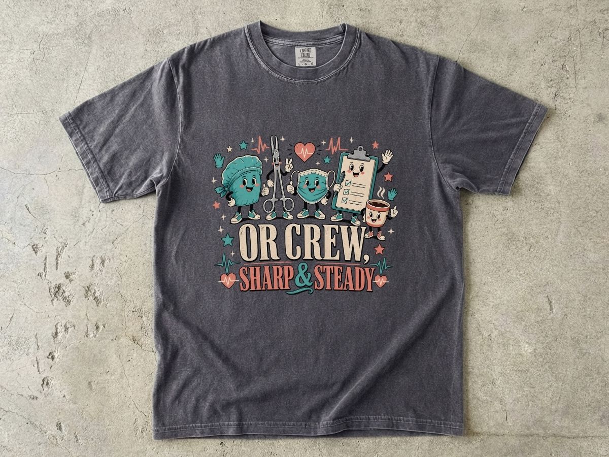 OR Crew Nurse Shirt | Operating Room & Surgical RN Tee