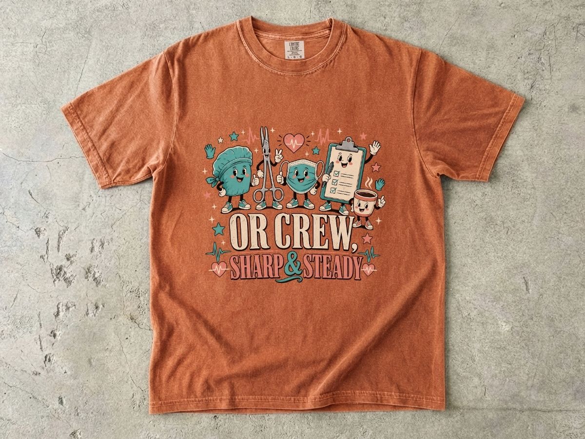 OR Crew Nurse Shirt | Operating Room & Surgical RN Tee