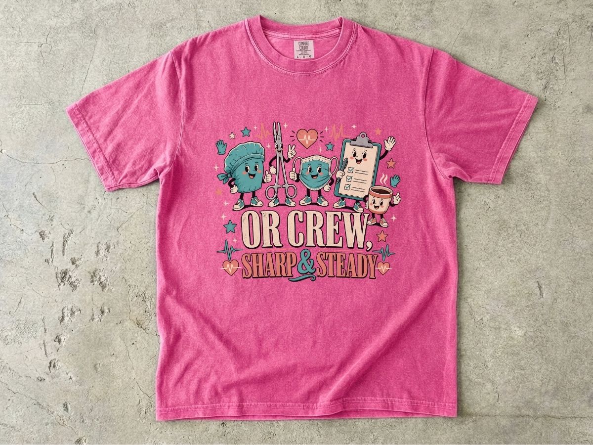 OR Crew Nurse Shirt | Operating Room & Surgical RN Tee