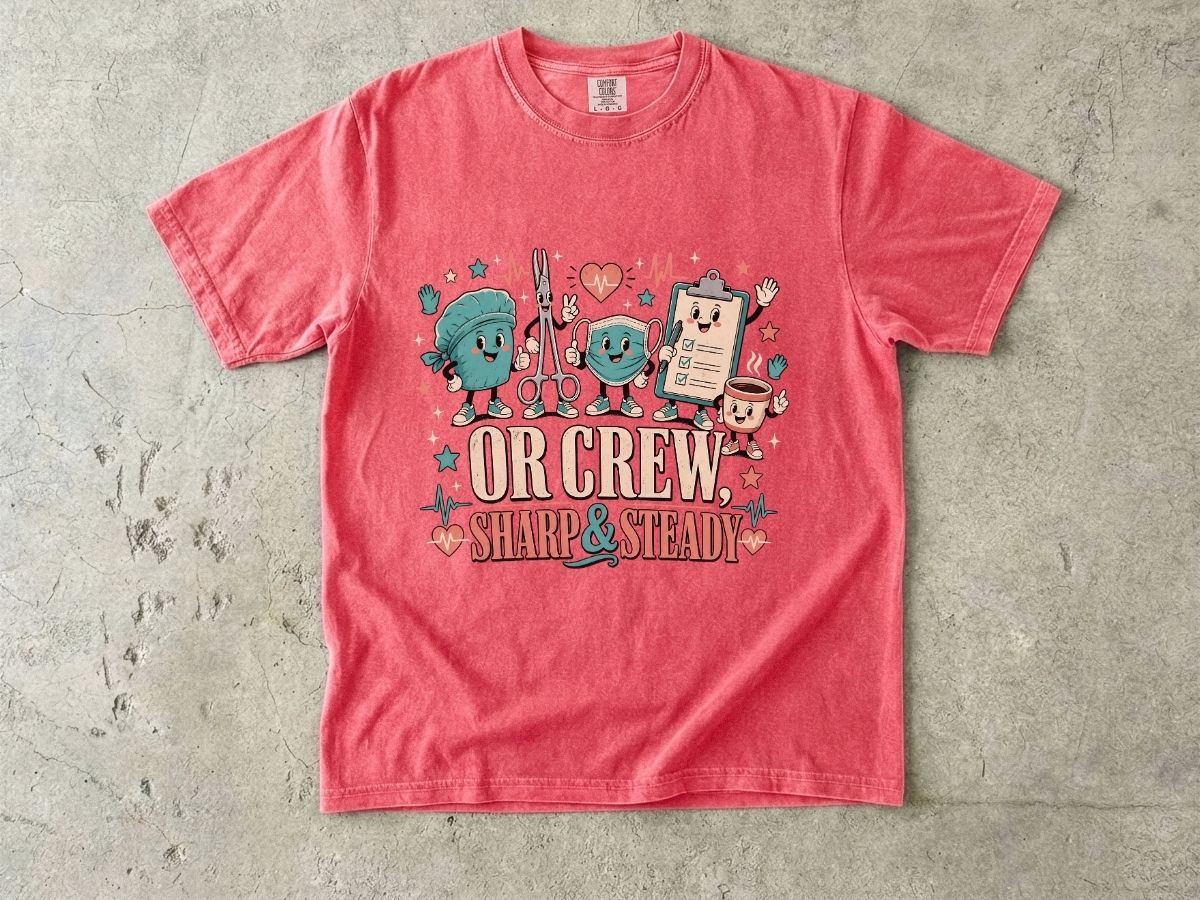 OR Crew Nurse Shirt | Operating Room & Surgical RN Tee