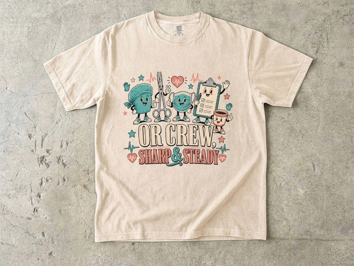 OR Crew Nurse Shirt | Operating Room & Surgical RN Tee