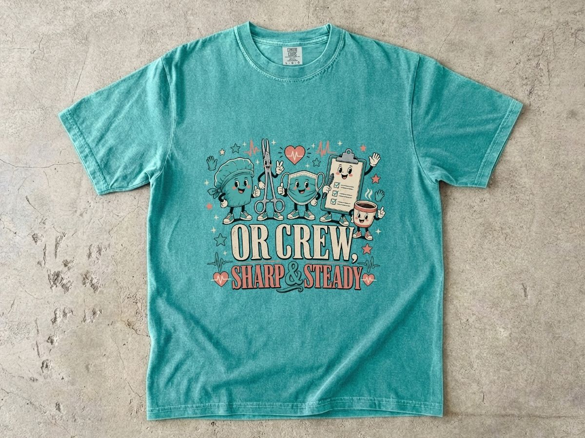 OR Crew Nurse Shirt | Operating Room & Surgical RN Tee