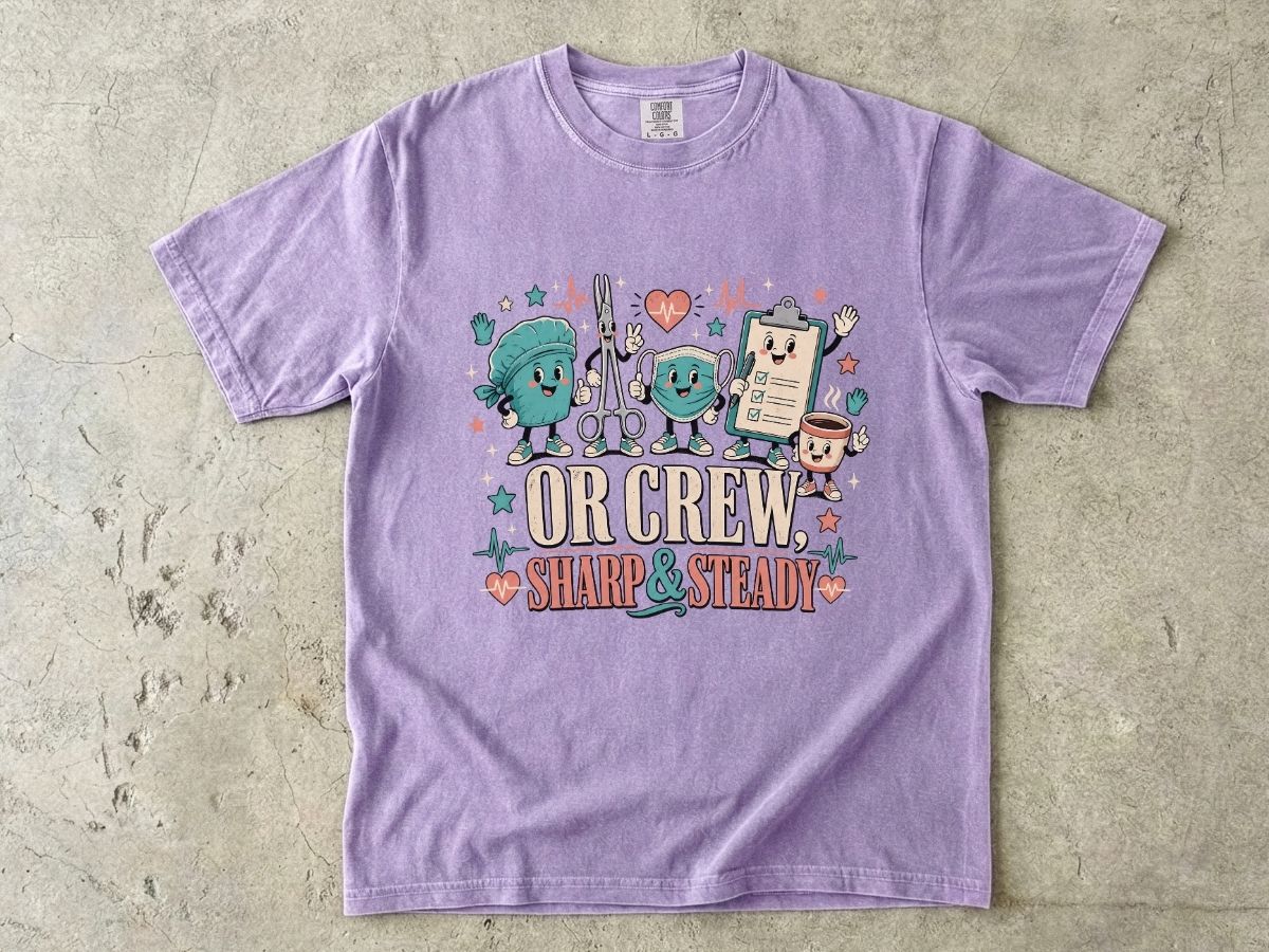 OR Crew Nurse Shirt | Operating Room & Surgical RN Tee