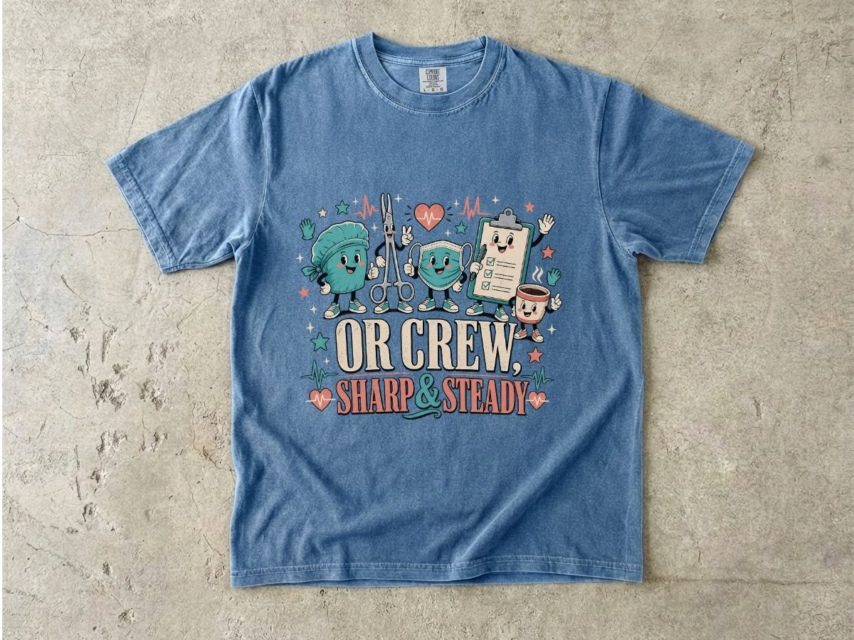 OR Crew Nurse Shirt | Operating Room & Surgical RN Tee