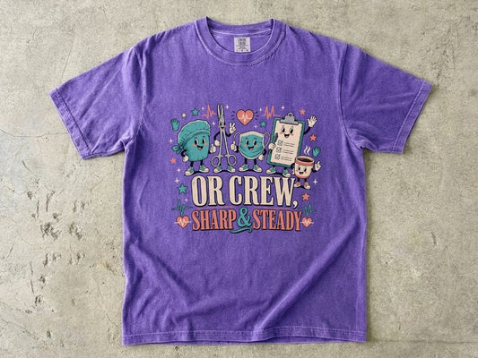 OR Crew Nurse Shirt | Operating Room & Surgical RN Tee