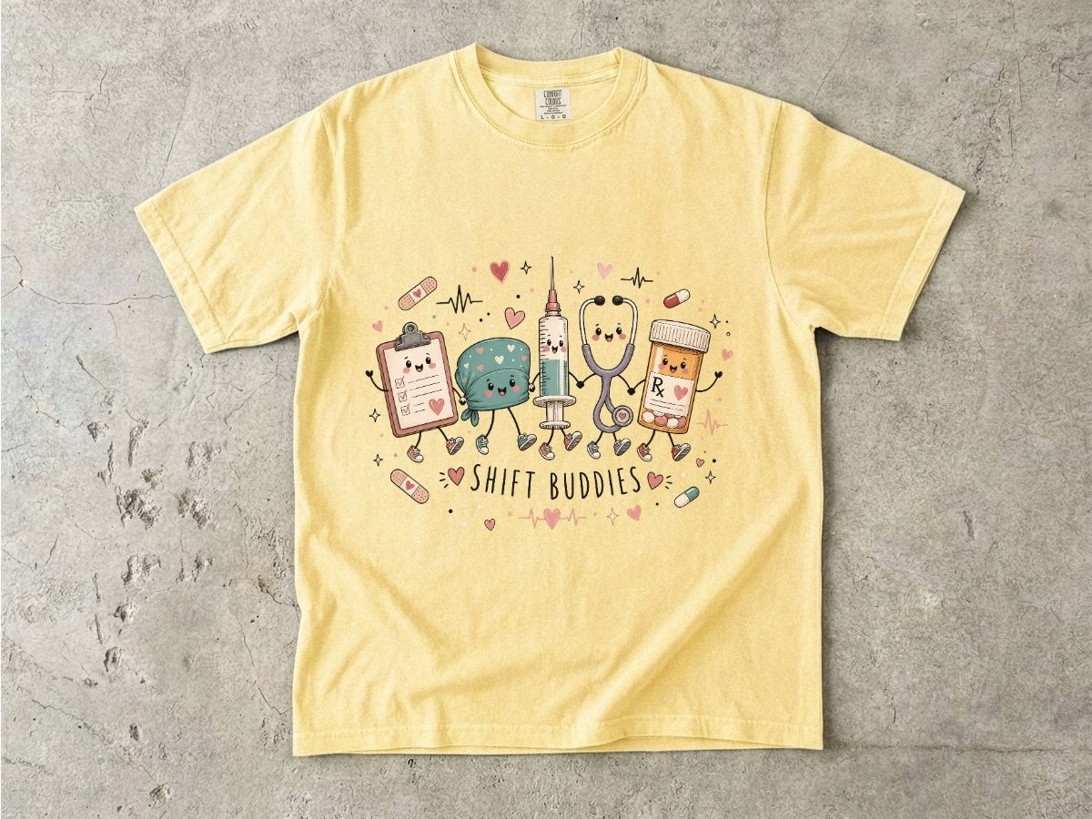 Shift Buddies Nurse Shirt | Nurse Bestie & Coworker Tee