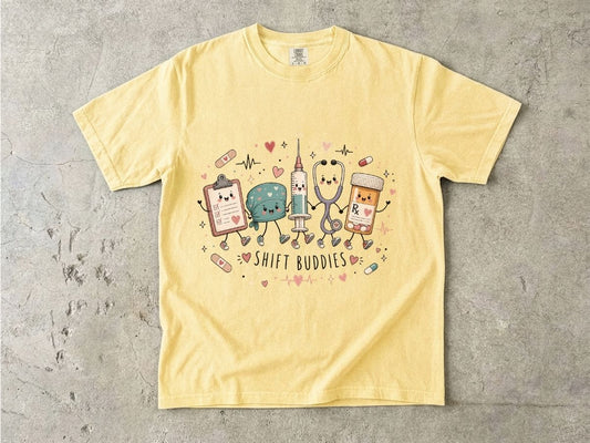 Shift Buddies Nurse Shirt | Nurse Bestie & Coworker Tee