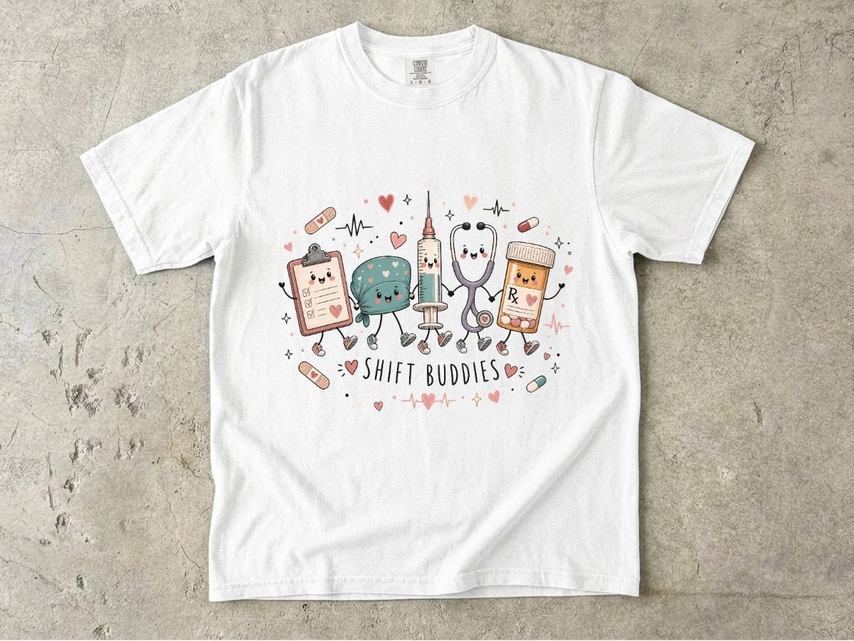 Shift Buddies Nurse Shirt | Nurse Bestie & Coworker Tee