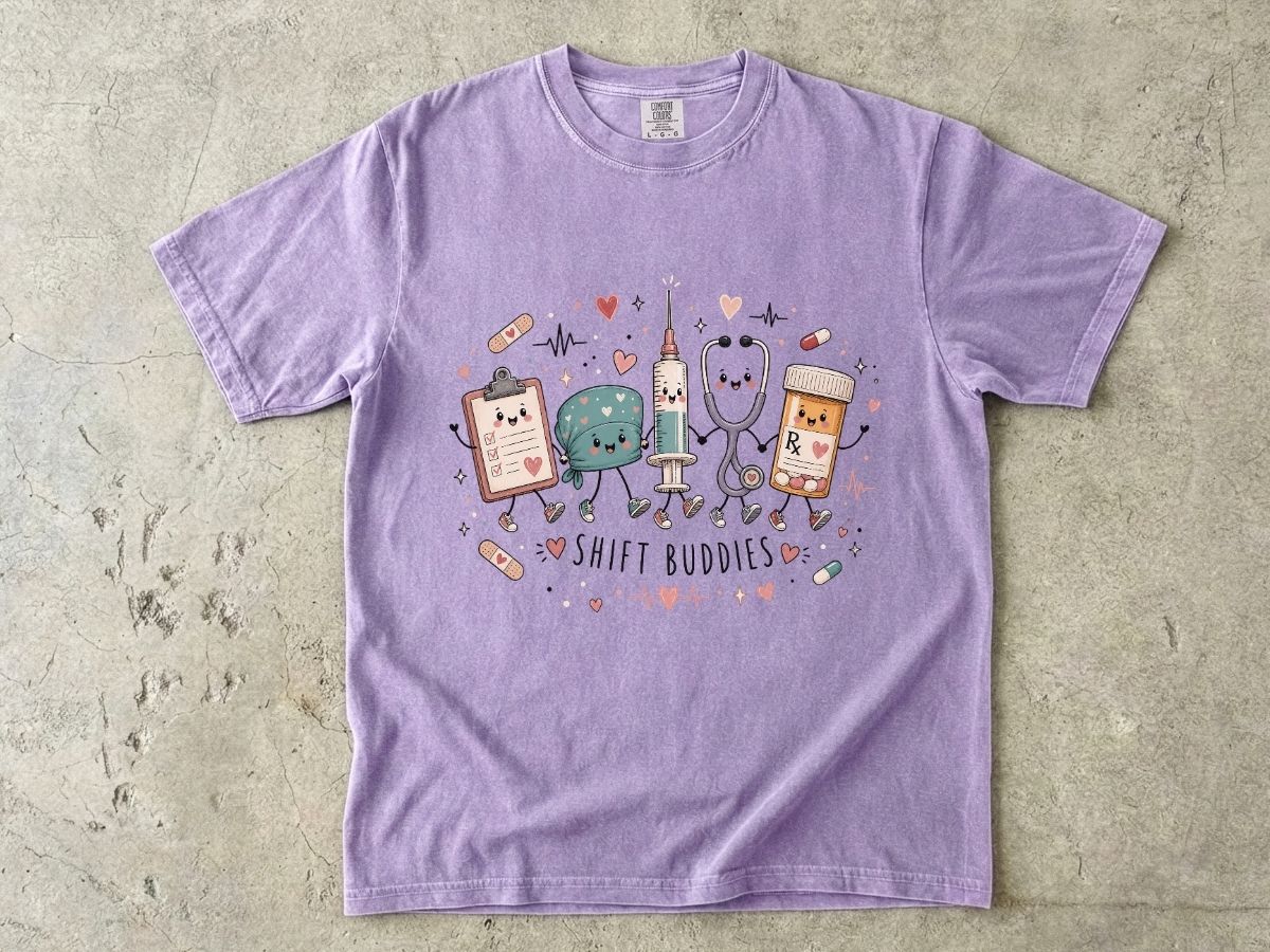 Shift Buddies Nurse Shirt | Nurse Bestie & Coworker Tee