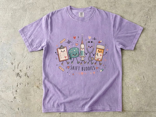 Shift Buddies Nurse Shirt | Nurse Bestie & Coworker Tee
