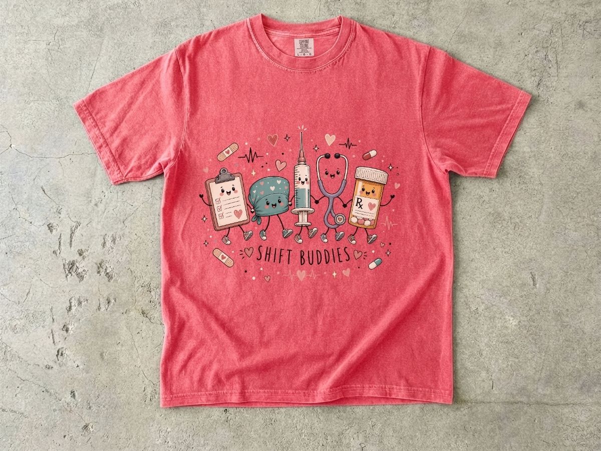 Shift Buddies Nurse Shirt | Nurse Bestie & Coworker Tee