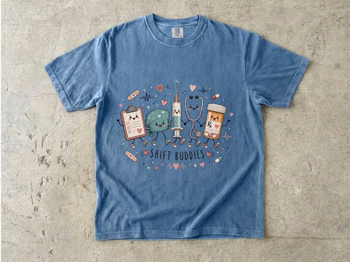 Shift Buddies Nurse Shirt | Nurse Bestie & Coworker Tee