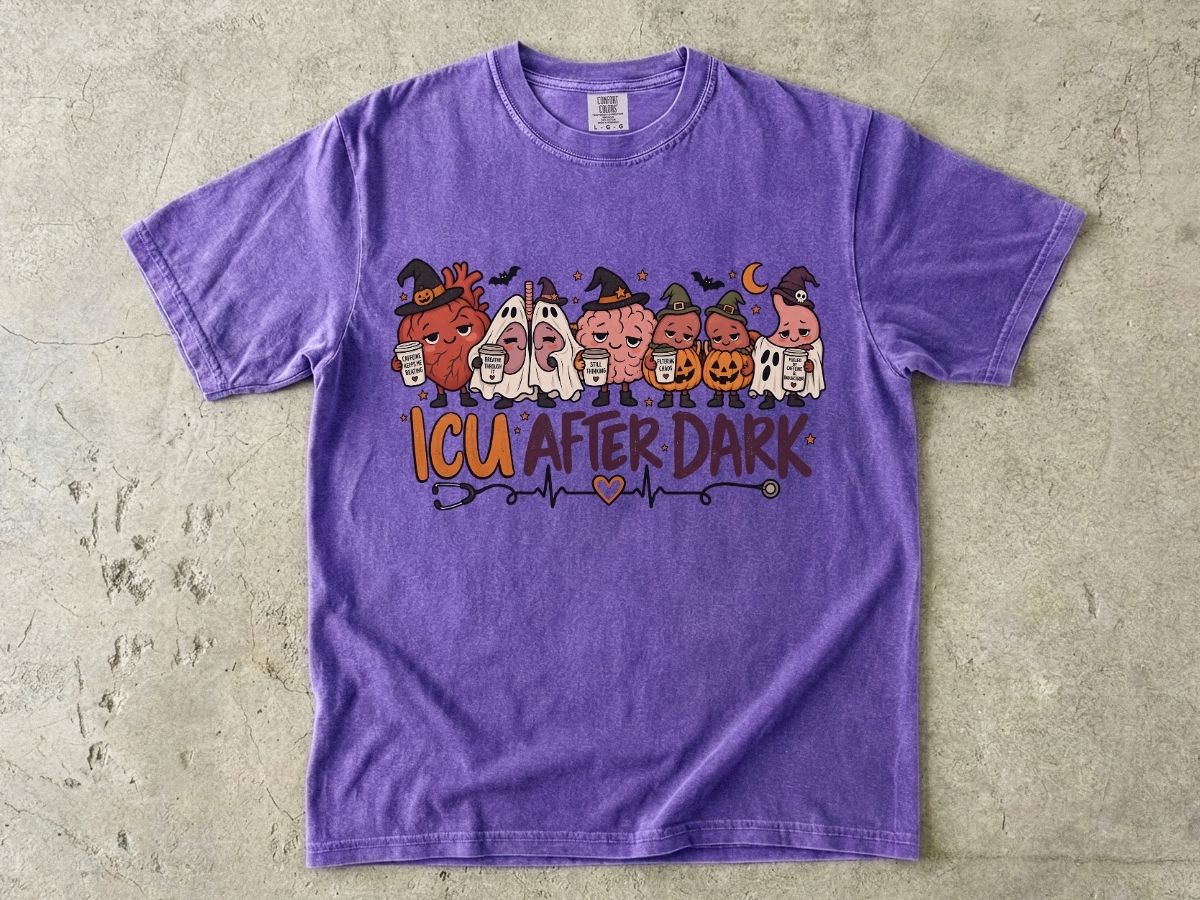 ICU After Dark Nurse Shirt | Night Shift ICU Nurse Tee