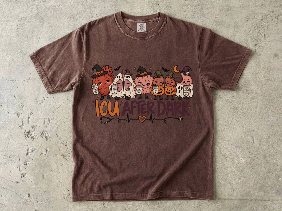 ICU After Dark Nurse Shirt | Night Shift ICU Nurse Tee