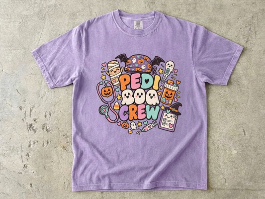 Pediatric Nurse Halloween Shirt | Peds Boo Crew RN Tee